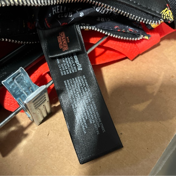 Stranger Things Hellfire Club Crossbody Bag Loungefly - Missing Tag - Picture 6 of 9